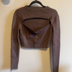 Dark brown - long sleeve
